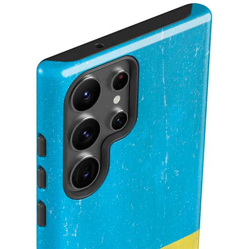 Ukraine Flag Distressed Galaxy S23 Ultra Pro Case